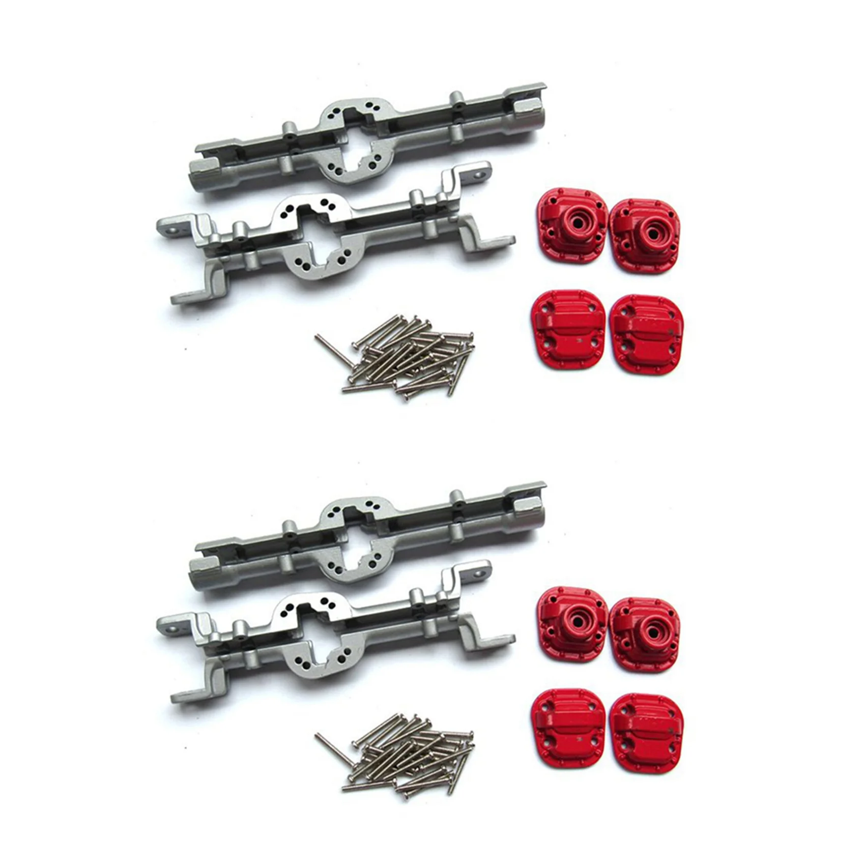 A48U 2X Metal Front And Rear Bridge Axle Housing Case For MN D90 D91 MN99 MN99S 1/12 RC Car Upgrade Parts Accessories,Silver
A48U 2X Metal Front And Rear Bridge Axle Housing Case For MN D90 D91 MN99 MN99S 1/12 RC Car Upgrade Parts Accessories,Silver
