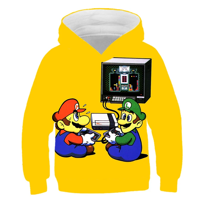 Fashion Game Marios-bros Hoodies Kids 3D Printed Sweatshirt Long Sleeve Clothes for Teens Boys Girls 4-14Years Child Pullover
Fashion Game Marios-bros Hoodies Kids 3D Printed Sweatshirt Long Sleeve Clothes for Teens Boys Girls 4-14Years Child Pullover