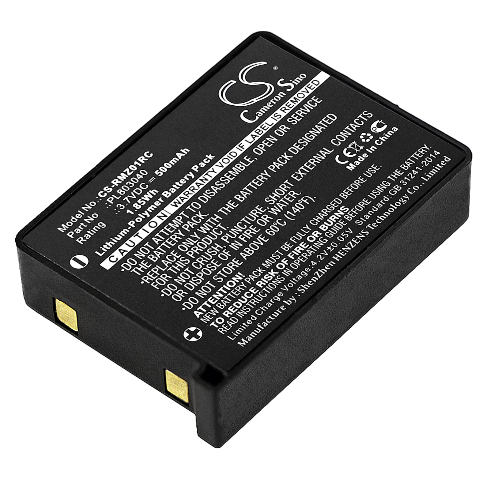 Li-Polymer Keyboard,Mouse Battery for RAZER, 3.7V, 500mAh, Compatible Models: RZ01-0133, RZ84-01330100, Turret gaming Mouse
Li-Polymer Keyboard,Mouse Battery for RAZER, 3.7V, 500mAh, Compatible Models: RZ01-0133, RZ84-01330100, Turret gaming Mouse