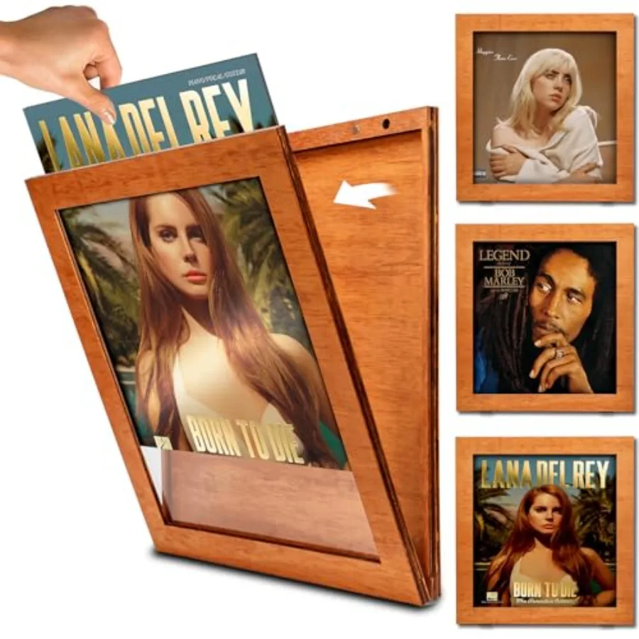 3-Pack Vinyl Record Frame Display for 12x12 Inch Front Opening Vinyl Record Storage Display Record Holder for The Wall LP Cover
3-Pack Vinyl Record Frame Display for 12x12 Inch Front Opening Vinyl Record Storage Display Record Holder for The Wall LP Cover