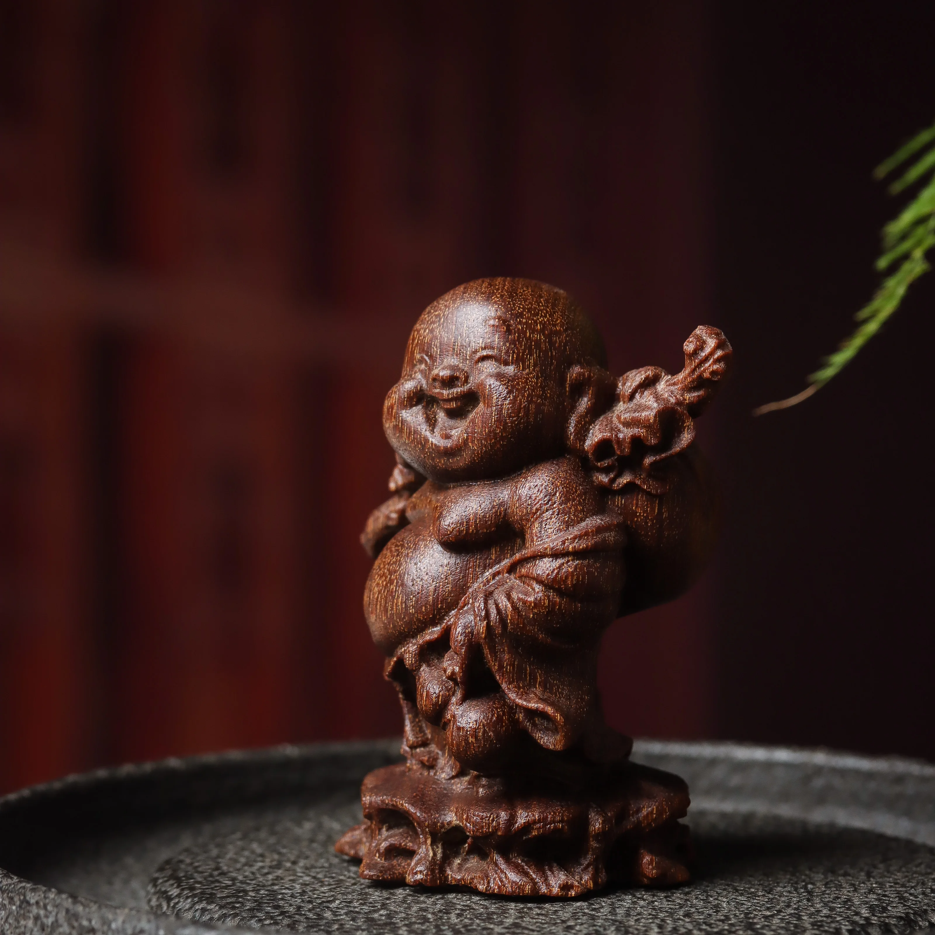 Wooden Maitreya Hand Pieces Cloth Bag Decoration Solid Wood Carving Home Smiling Buddha Desktop Car Decorations
Wooden Maitreya Hand Pieces Cloth Bag Decoration Solid Wood Carving Home Smiling Buddha Desktop Car Decorations