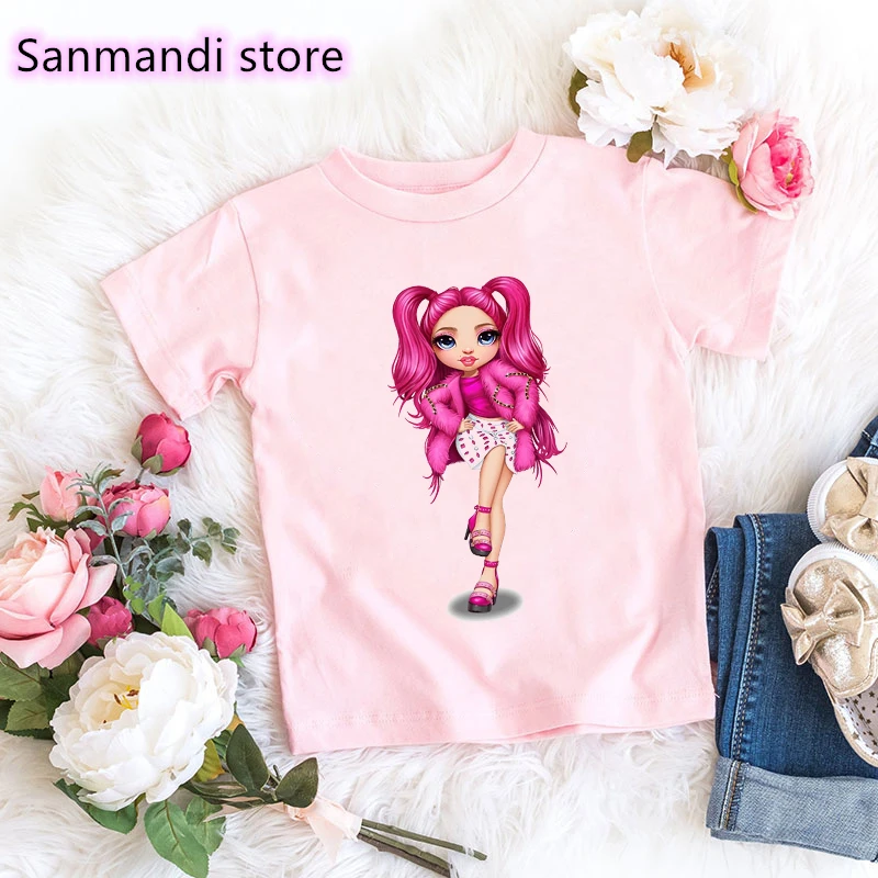New Arrival 2021 Funny Bratz 2YK Cartoon Print Tshirt Girls Kids Clothes Summer Tops For Girl Kawaii Children Clothing T Shirt
New Arrival 2021 Funny Bratz 2YK Cartoon Print Tshirt Girls Kids Clothes Summer Tops For Girl Kawaii Children Clothing T Shirt