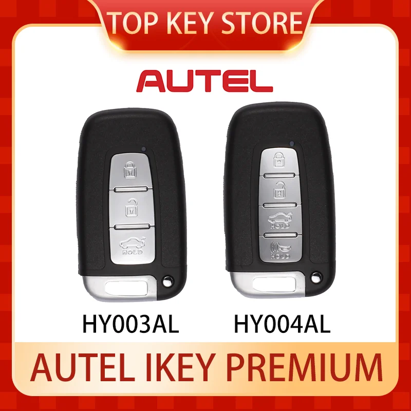 1PCS/2PCS/5PCS/10PCS AUTEL Premium IKEY HY003AL HY004AL Universal Smart key 315Mhz/434Mhz Work With KM100 IM508 IM608 XP400 Pro
1PCS/2PCS/5PCS/10PCS AUTEL Premium IKEY HY003AL HY004AL Universal Smart key 315Mhz/434Mhz Work With KM100 IM508 IM608 XP400 Pro