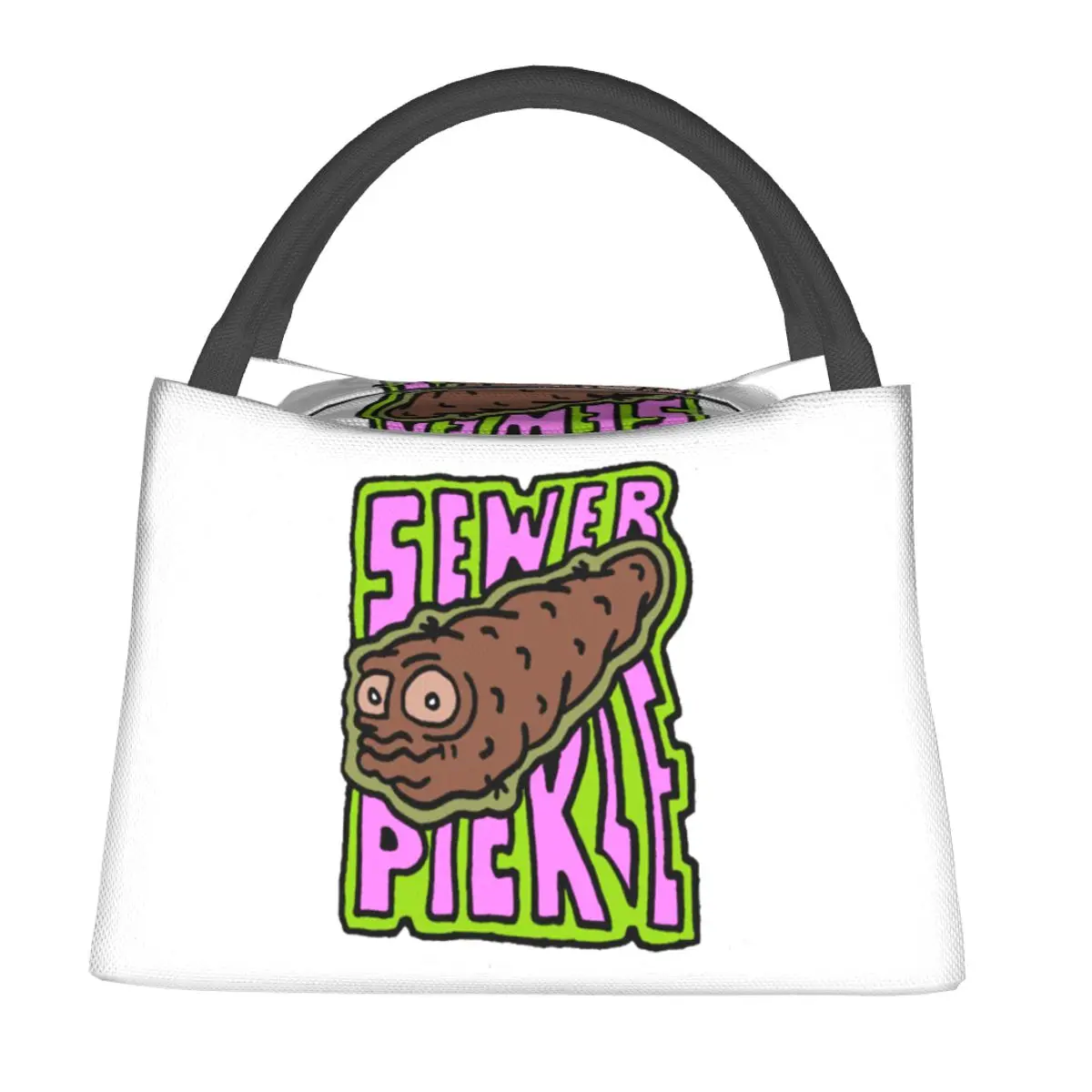 Термосумка для обедов Sewer Pickle для женщин и детей, портативный контейнер для еды, термосумка-тоут
Термосумка для обедов Sewer Pickle для женщин и детей, портативный контейнер для еды, термосумка-тоут