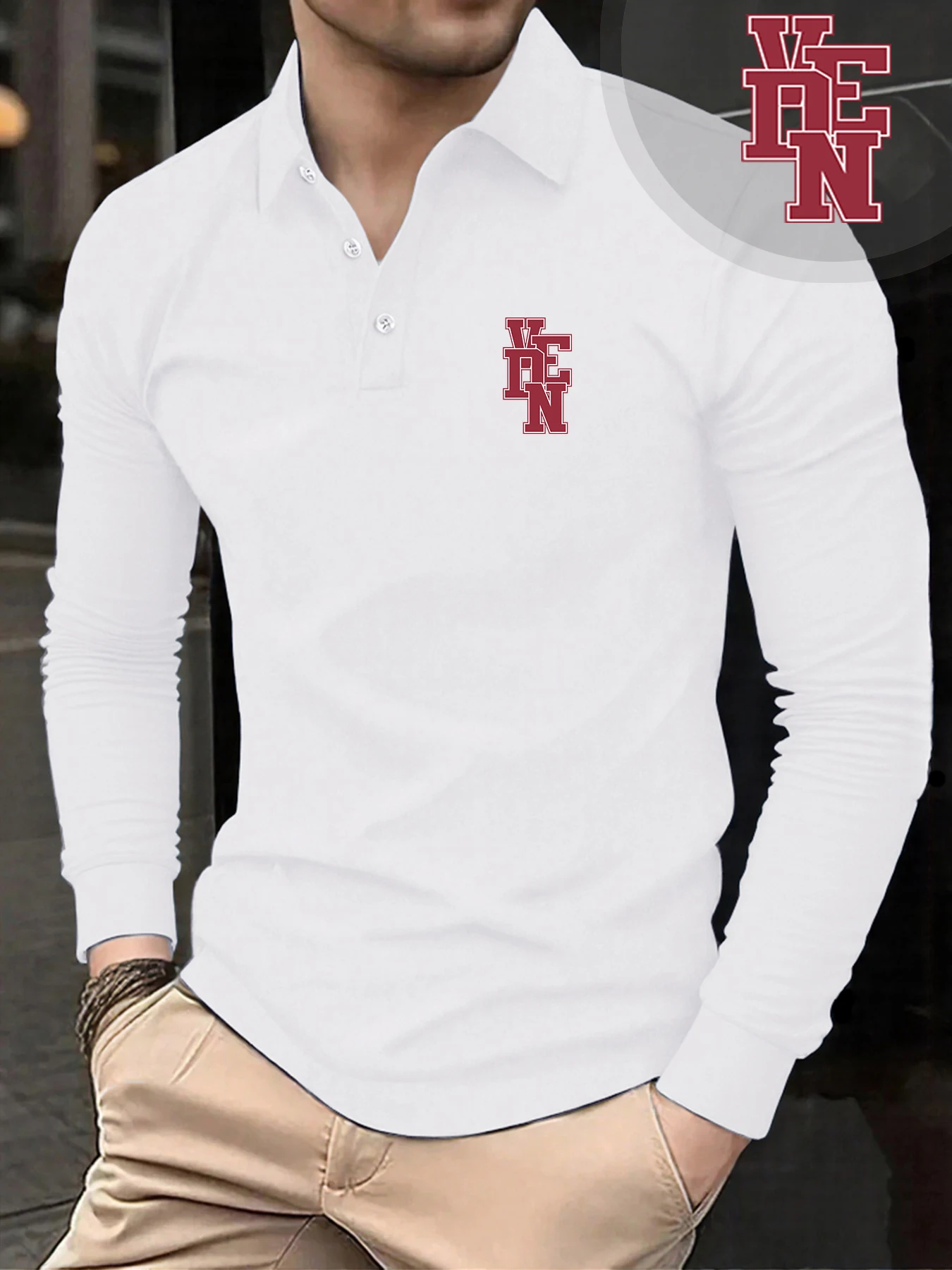 Мужская рубашка поло с несколькими буквами и принтом, удобные для кожи топы, рубашки с лацканами высокого качества, новое деловое деловое платье на пуговицах
Мужская рубашка поло с несколькими буквами и принтом, удобные для кожи топы, рубашки с лацканами высокого качества, новое деловое деловое платье на пуговицах