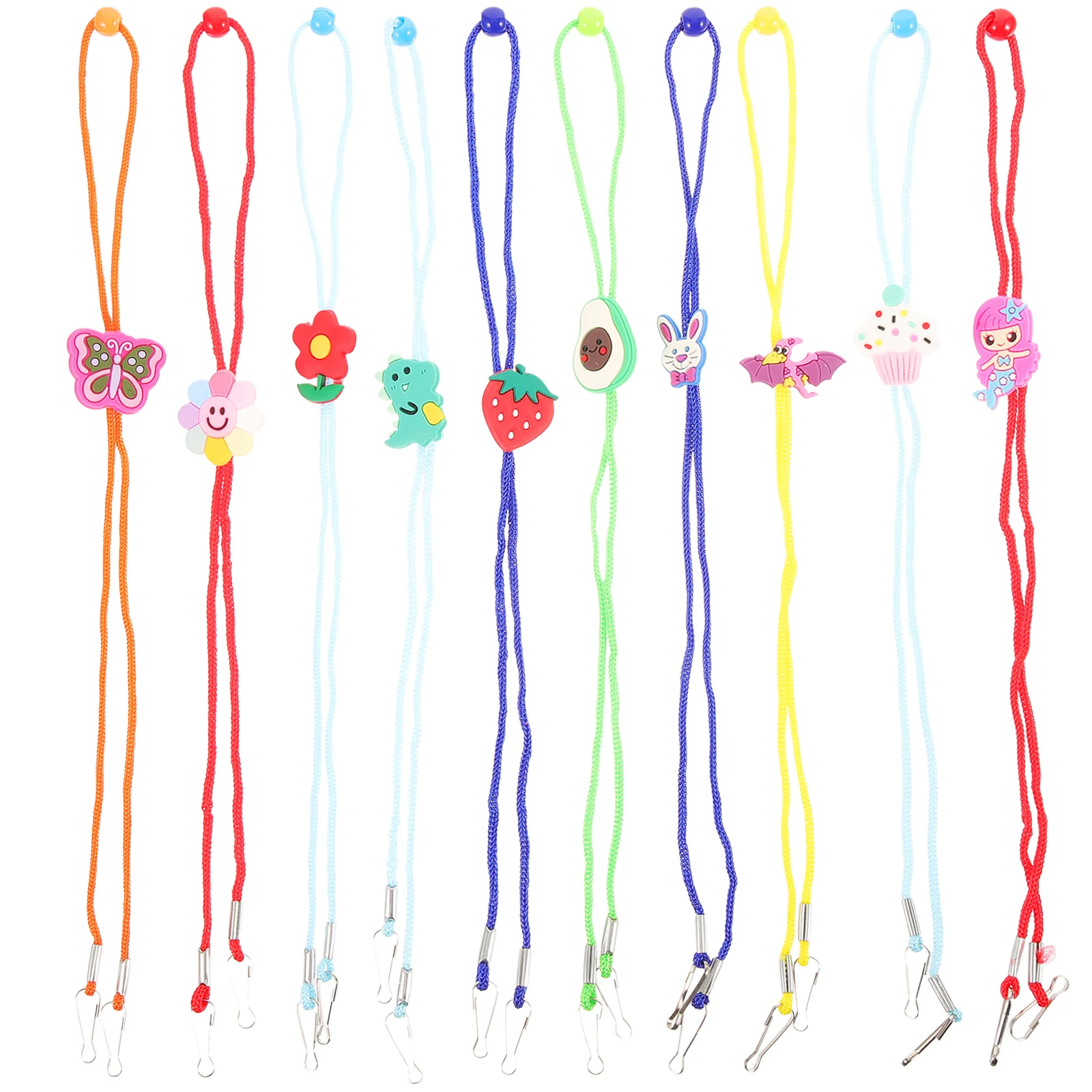 10pcs Kids Glasses Strap Children Eyeglasses Lanyards Elastic Cartoon Sunglasses Hanging Rope Adjustable Straps Plastic Material
10pcs Kids Glasses Strap Children Eyeglasses Lanyards Elastic Cartoon Sunglasses Hanging Rope Adjustable Straps Plastic Material