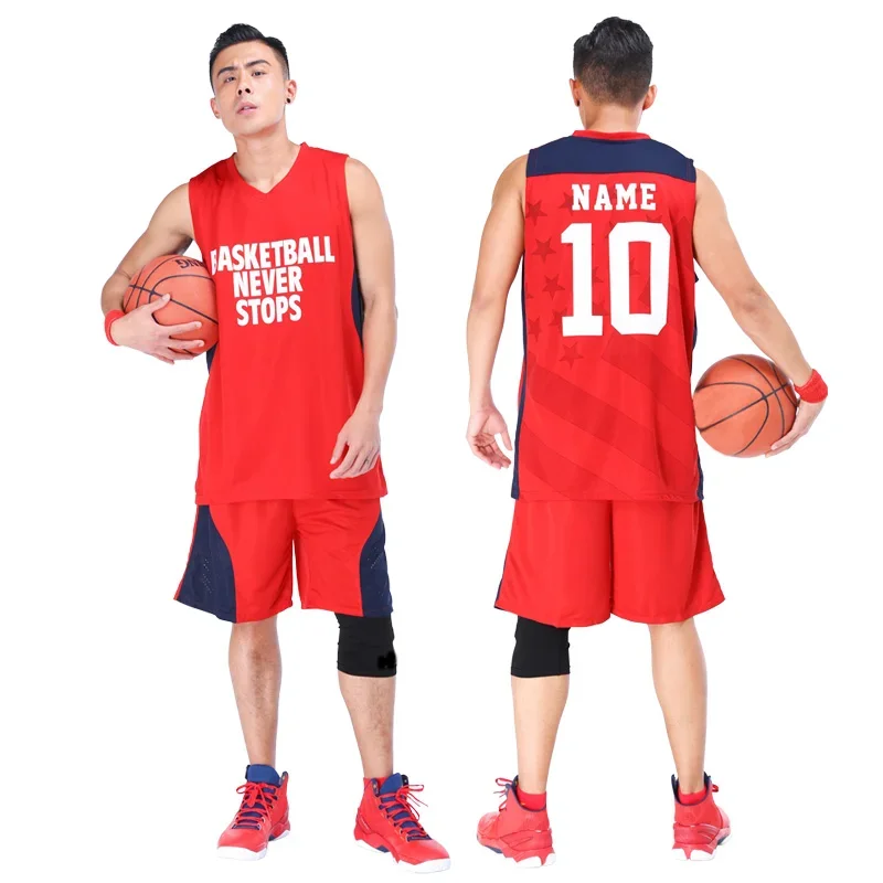 Custom Men Basketball Uniform Sets Professional Throwback Jerseys Polyester Breathable Basketball Shirts Cheap Basketball Jersey
Custom Men Basketball Uniform Sets Professional Throwback Jerseys Polyester Breathable Basketball Shirts Cheap Basketball Jersey