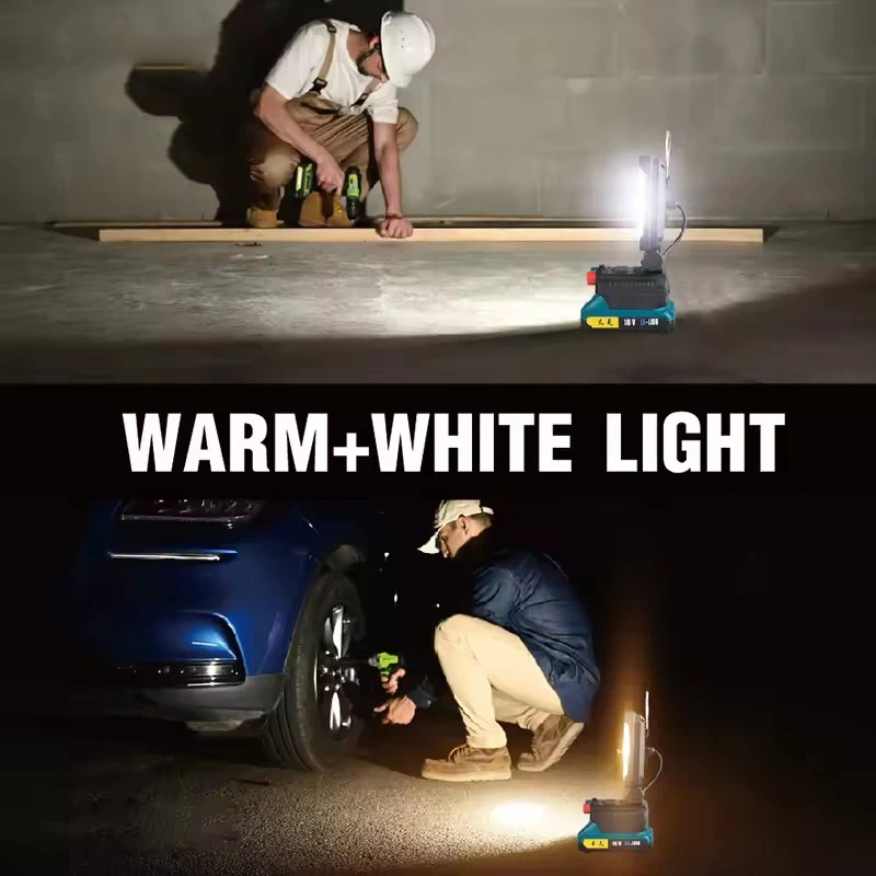 Портативный фонарь с USB и разъемом Type-C для аккумулятора Makita 18V Li-ion, светодиодный фонарик с крючком для аварийного освещения
Портативный фонарь с USB и разъемом Type-C для аккумулятора Makita 18V Li-ion, светодиодный фонарик с крючком для аварийного освещения