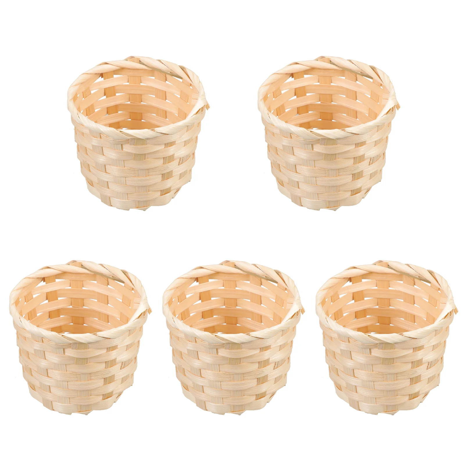 5 Pcs Bamboo Woven Storage Baskets Large Size Home ganization Fruit Bread Container Practical Picnic
5 Pcs Bamboo Woven Storage Baskets Large Size Home ganization Fruit Bread Container Practical Picnic