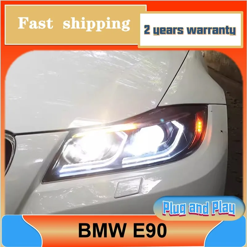Car Styling for BMW E90 Headlight 2005-2012 E90 Head Lamp DRL Turn Signal Low High Beam Projector Lens
Car Styling for BMW E90 Headlight 2005-2012 E90 Head Lamp DRL Turn Signal Low High Beam Projector Lens