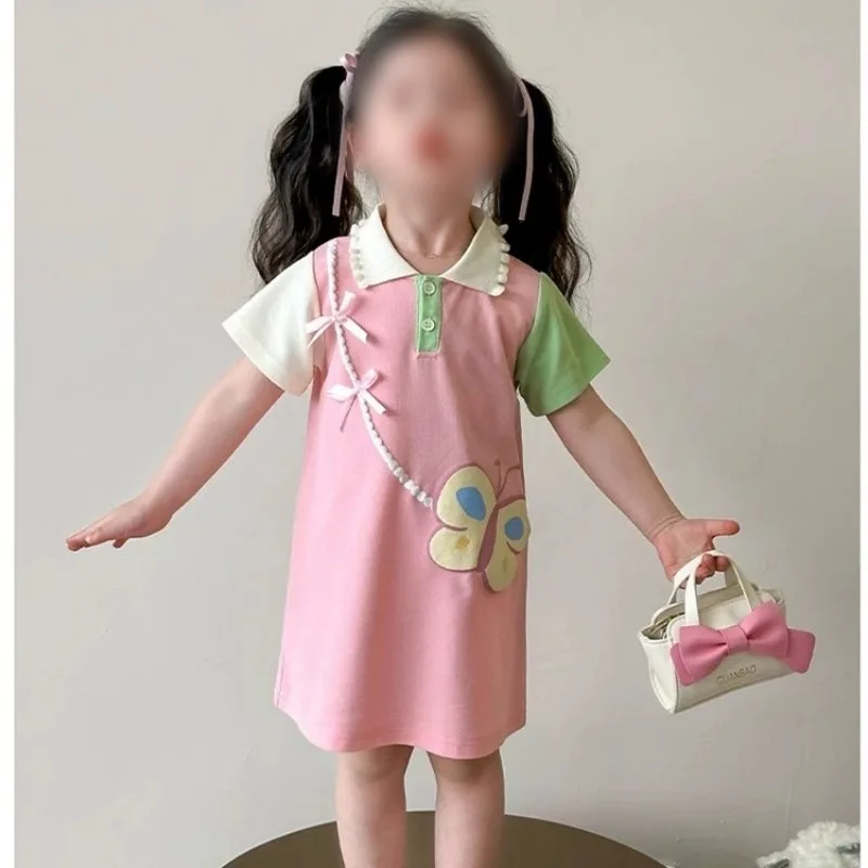 TOY-25Sweet GirlpoloSummer New Fashionable Baby DressTFashion Summer Butterfly Short Sleeve Dress
TOY-25Sweet GirlpoloSummer New Fashionable Baby DressTFashion Summer Butterfly Short Sleeve Dress