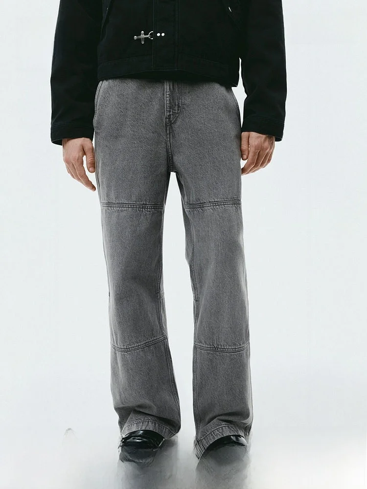 Loose Fit Workwear Jeans Men's Summer New Style HM2026 mid Waist Cotton Pants Zipper Closure H&M Brand Cotton 100% Material
Loose Fit Workwear Jeans Men's Summer New Style HM2026 mid Waist Cotton Pants Zipper Closure H&M Brand Cotton 100% Material
