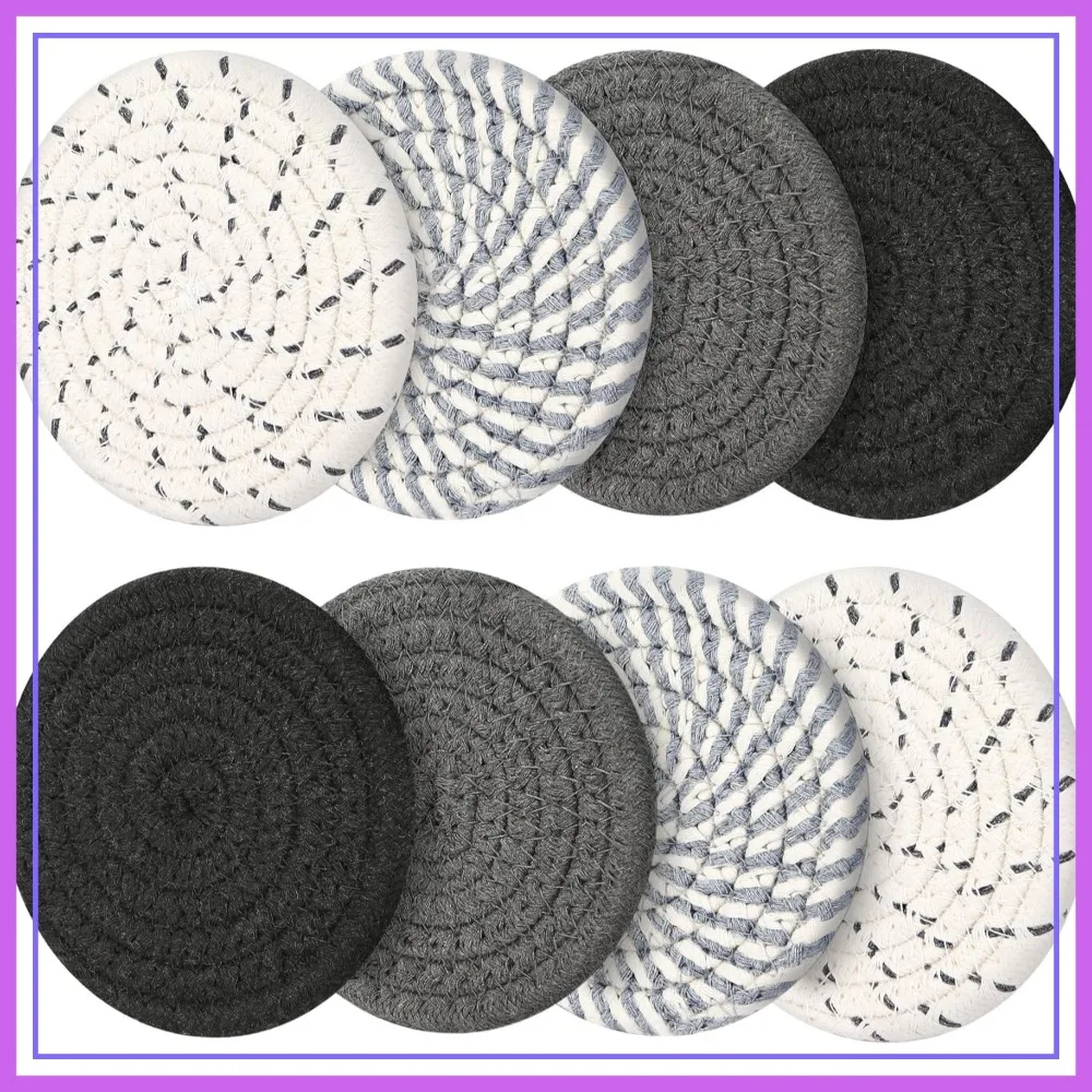 Absorbent Coasters Set of 8 for Drinks, Living Room Decor, Coffee Table Decor, Bar Accessories
Absorbent Coasters Set of 8 for Drinks, Living Room Decor, Coffee Table Decor, Bar Accessories