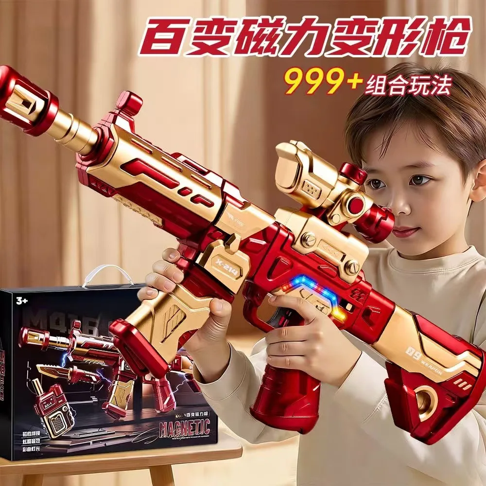 DIY Versatile Magnetic Assembled Gun with Light & Sound Effects, Cool Creative Gift for Kids
DIY Versatile Magnetic Assembled Gun with Light & Sound Effects, Cool Creative Gift for Kids