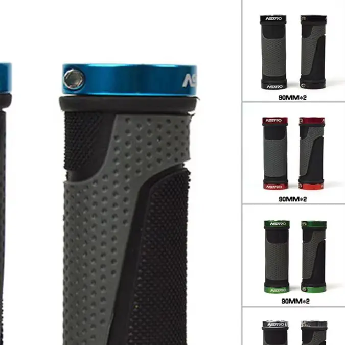 Brand new Hot sale Nice Best Handlebar grips 90mm 1 pair Locking Accessories Bicycle Ends Cover Grip Handle Bar
Brand new Hot sale Nice Best Handlebar grips 90mm 1 pair Locking Accessories Bicycle Ends Cover Grip Handle Bar