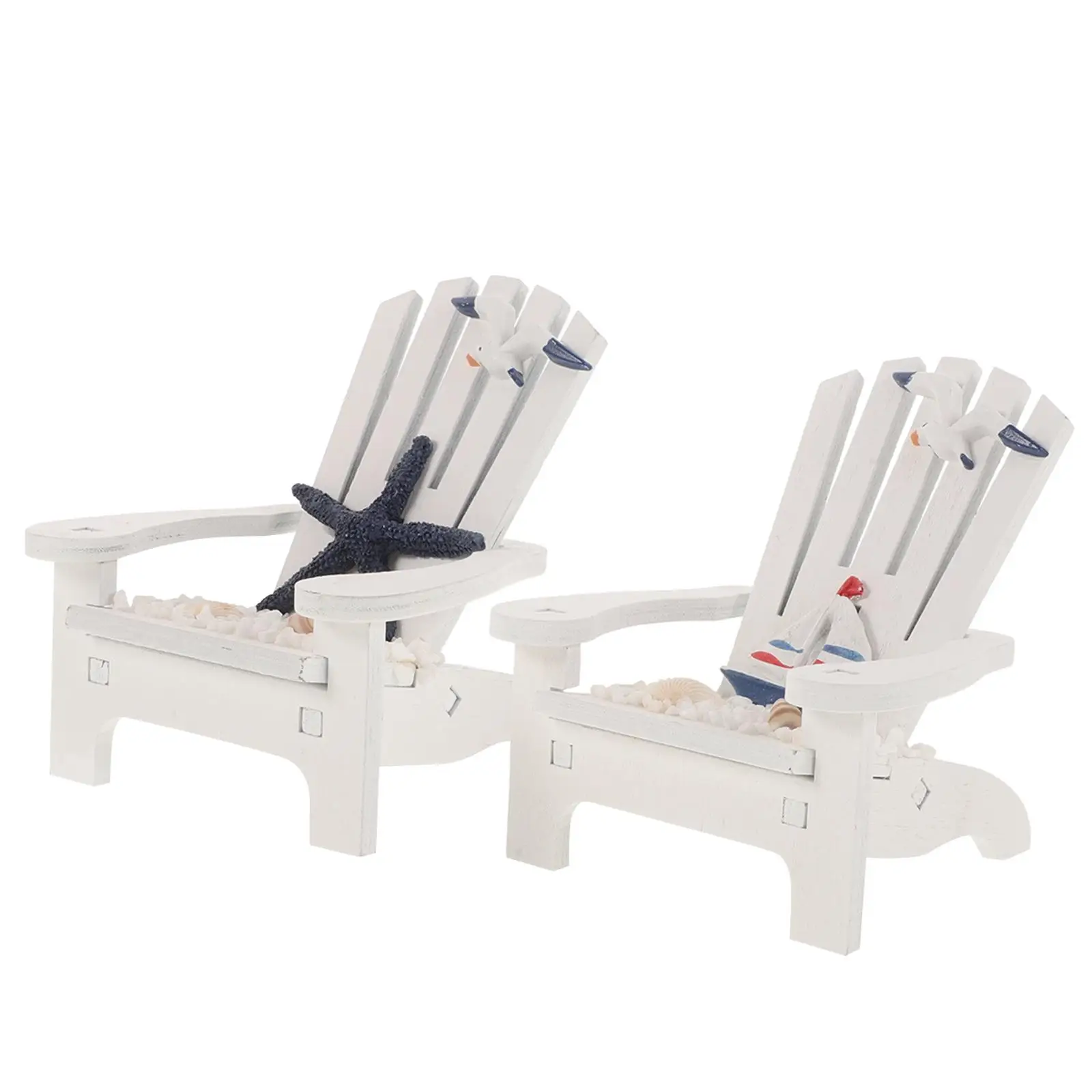 2Pcs Miniature Wood Chair Beach Decorations Ornaments Nautical Theme Desk Accessories Christmas Gifts
2Pcs Miniature Wood Chair Beach Decorations Ornaments Nautical Theme Desk Accessories Christmas Gifts