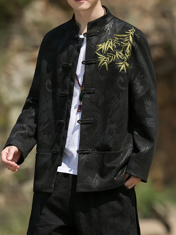 Мужское джато в китайском стиле в стиле ретро, весенне-осеннее свободное замшевое пальто с вышивкой, на пуговицах спереди, молодежная культура
Мужское джато в китайском стиле в стиле ретро, весенне-осеннее свободное замшевое пальто с вышивкой, на пуговицах спереди, молодежная культура