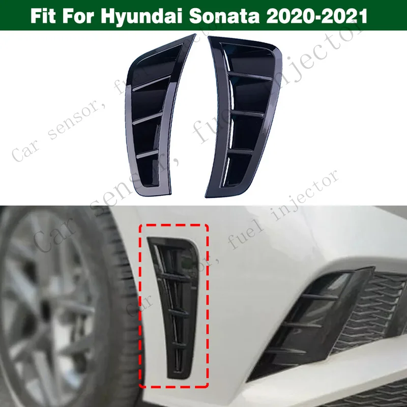 Q+ Gloss Black Side Fender Air Vent Outlet Cover Trim For Hyundai Sonata 2020-2021
Q+ Gloss Black Side Fender Air Vent Outlet Cover Trim For Hyundai Sonata 2020-2021