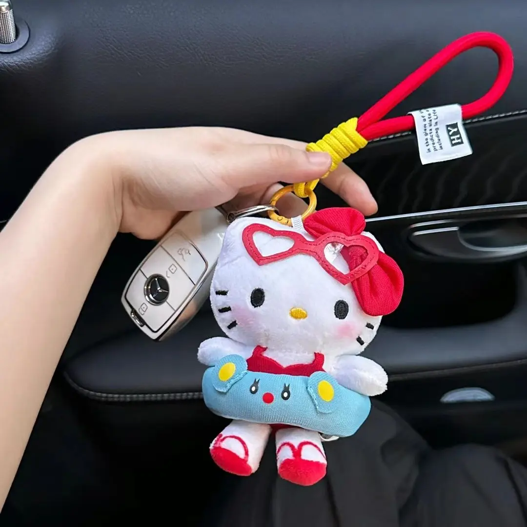 HelloKitty Car Swimming Ring Pink Love Plush Car Key Buckle Ornaments Seat Belt Cartoon Shoulder Protector Anti-wear
HelloKitty Car Swimming Ring Pink Love Plush Car Key Buckle Ornaments Seat Belt Cartoon Shoulder Protector Anti-wear