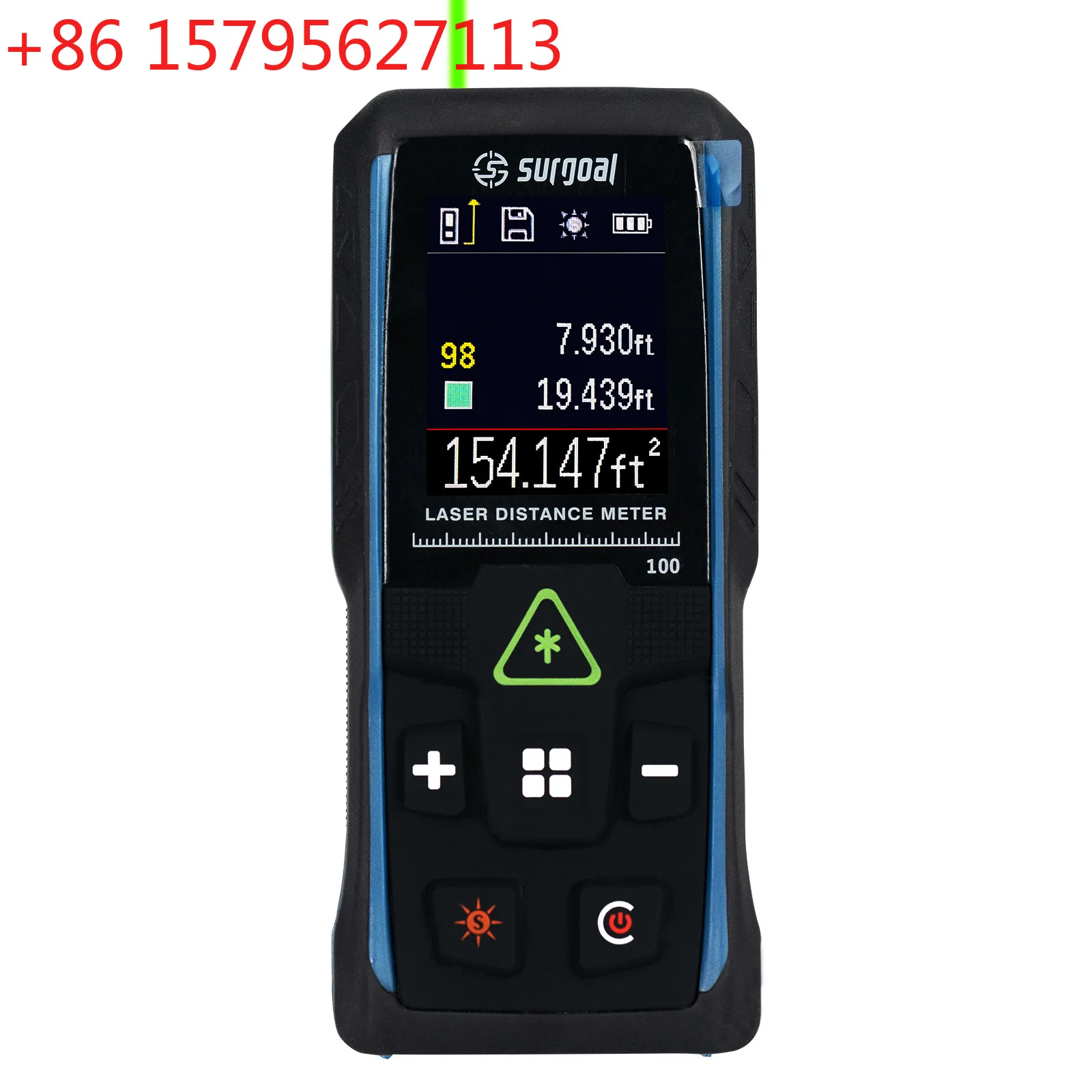 Multifunctional color screen with digital horizontal vibration rotating screen Green laser rangefinder 100m handheld rangefinder
Multifunctional color screen with digital horizontal vibration rotating screen Green laser rangefinder 100m handheld rangefinder