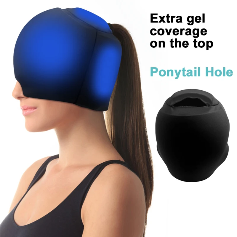 Ice Head Wrap With Top Coverage Headache Relief Cap For Cranial Migraine Relief Hat headache Hat Gel Hot Cold Therapy
Ice Head Wrap With Top Coverage Headache Relief Cap For Cranial Migraine Relief Hat headache Hat Gel Hot Cold Therapy