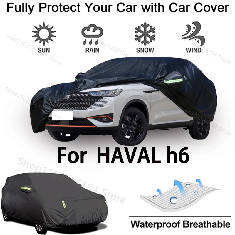 Full Car Cover For Haval H6 Outdoor Protective Snowproof, Sunshield, Waterproof and Dustproof Automobile Accessories
Full Car Cover For Haval H6 Outdoor Protective Snowproof, Sunshield, Waterproof and Dustproof Automobile Accessories