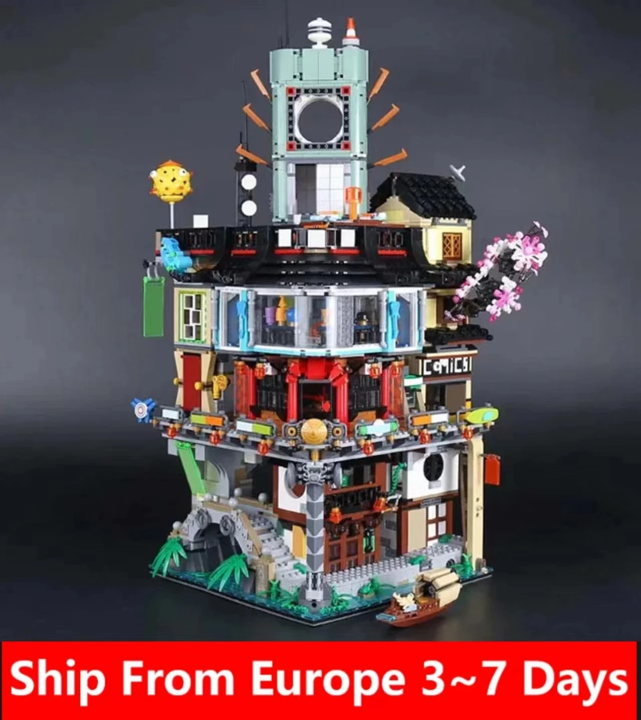 06066 31086 4867 PCS City Building Blocks Bricks Educational Kids Christmas Birthday Toy Gifts Compatible 70620 06066 SY981
06066 31086 4867 PCS City Building Blocks Bricks Educational Kids Christmas Birthday Toy Gifts Compatible 70620 06066 SY981
