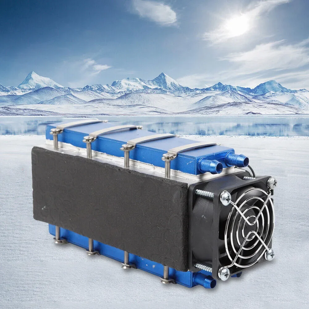 DIY Peltier Cooler Air Conditioner 10 Buckles 12V 50A 576W 5m Water Pipe Cooling Fan Easy To Install Low Noise
DIY Peltier Cooler Air Conditioner 10 Buckles 12V 50A 576W 5m Water Pipe Cooling Fan Easy To Install Low Noise