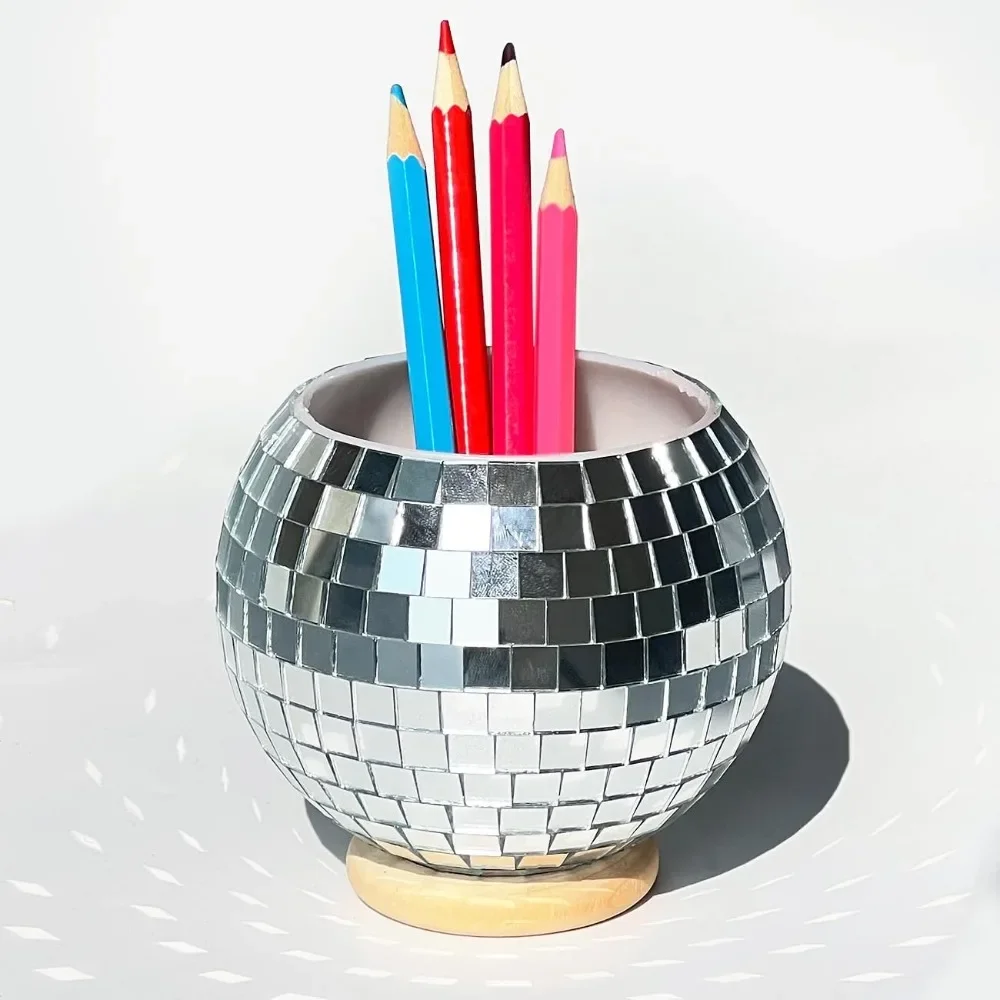 Подставка для ручек Disco, роскошный пенал с подставкой, настольные аксессуары, универсальная чашка-карандаш для семьи
Подставка для ручек Disco, роскошный пенал с подставкой, настольные аксессуары, универсальная чашка-карандаш для семьи