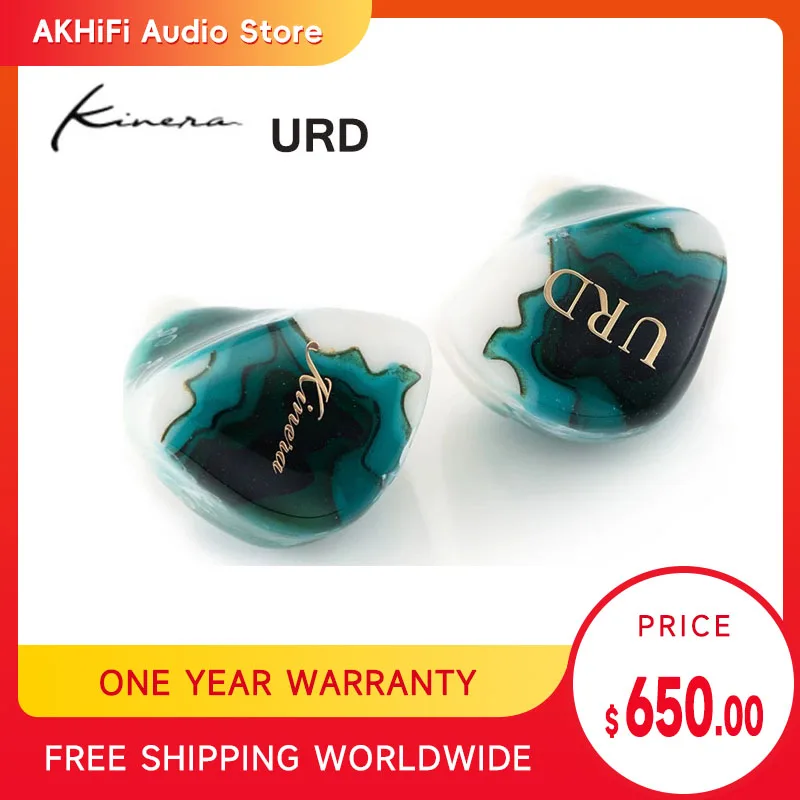 Kinera URD Earphone 2 Sonions EST + 2 Titanium Crystal Diaphragm Coaxial DD + 1 Kinera Customize 11021 BA
Kinera URD Earphone 2 Sonions EST + 2 Titanium Crystal Diaphragm Coaxial DD + 1 Kinera Customize 11021 BA