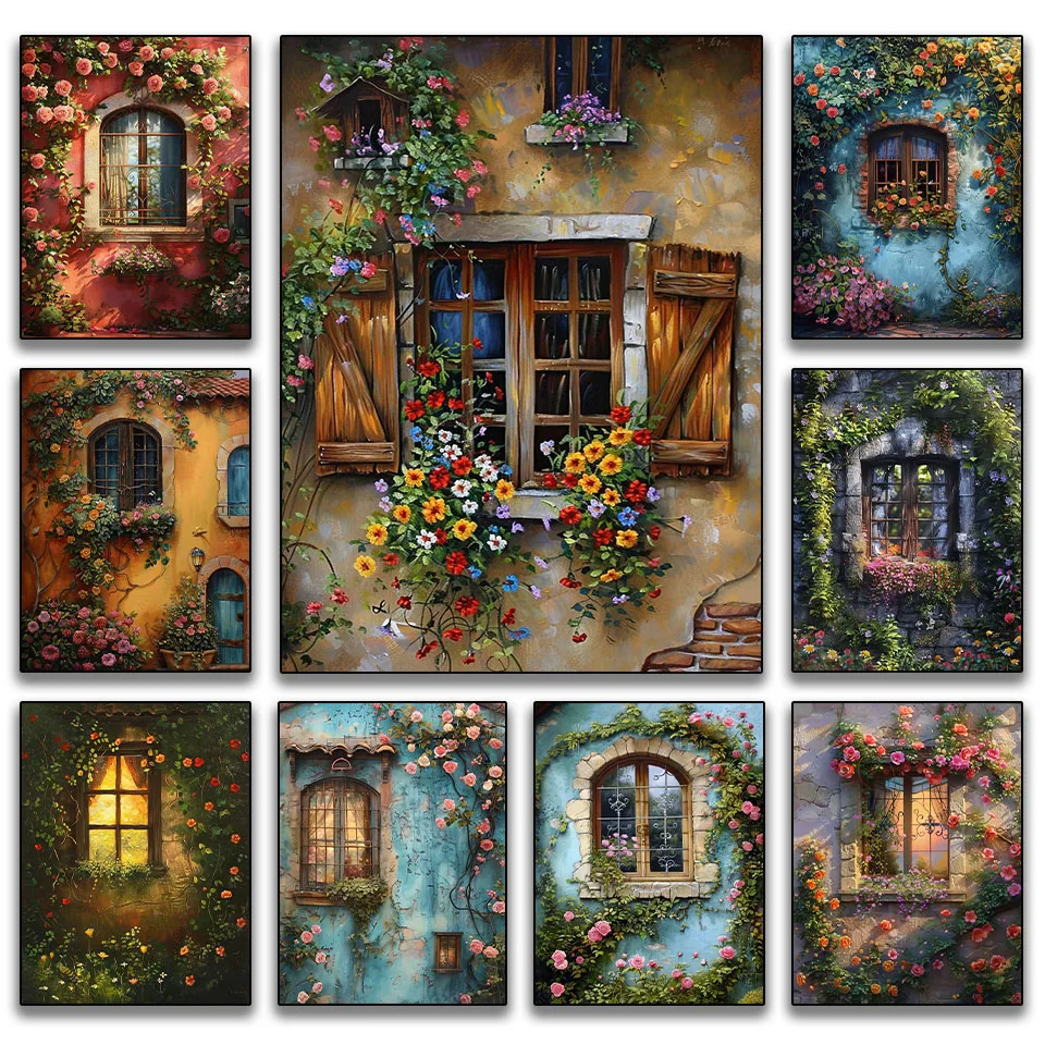 diamond mosaic DIY diamond painting Window scenery embroidery 5D full square round rhinestone cross stitch kit home decoration
diamond mosaic DIY diamond painting Window scenery embroidery 5D full square round rhinestone cross stitch kit home decoration