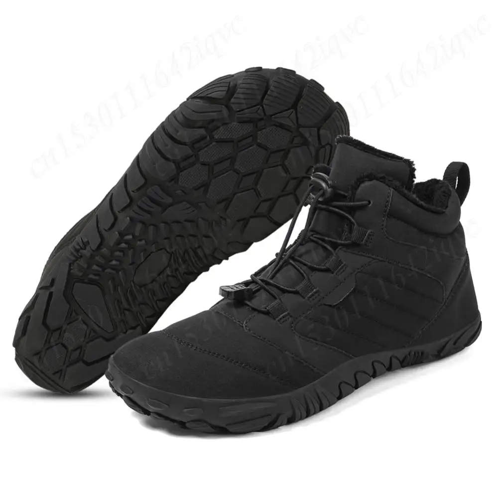 Winter Snow Boots Lightweight Barefoot Shoes Non-Slip Minimalist Barefoot Trainers Waterproof Warm Lined Booties for Men Women
Winter Snow Boots Lightweight Barefoot Shoes Non-Slip Minimalist Barefoot Trainers Waterproof Warm Lined Booties for Men Women