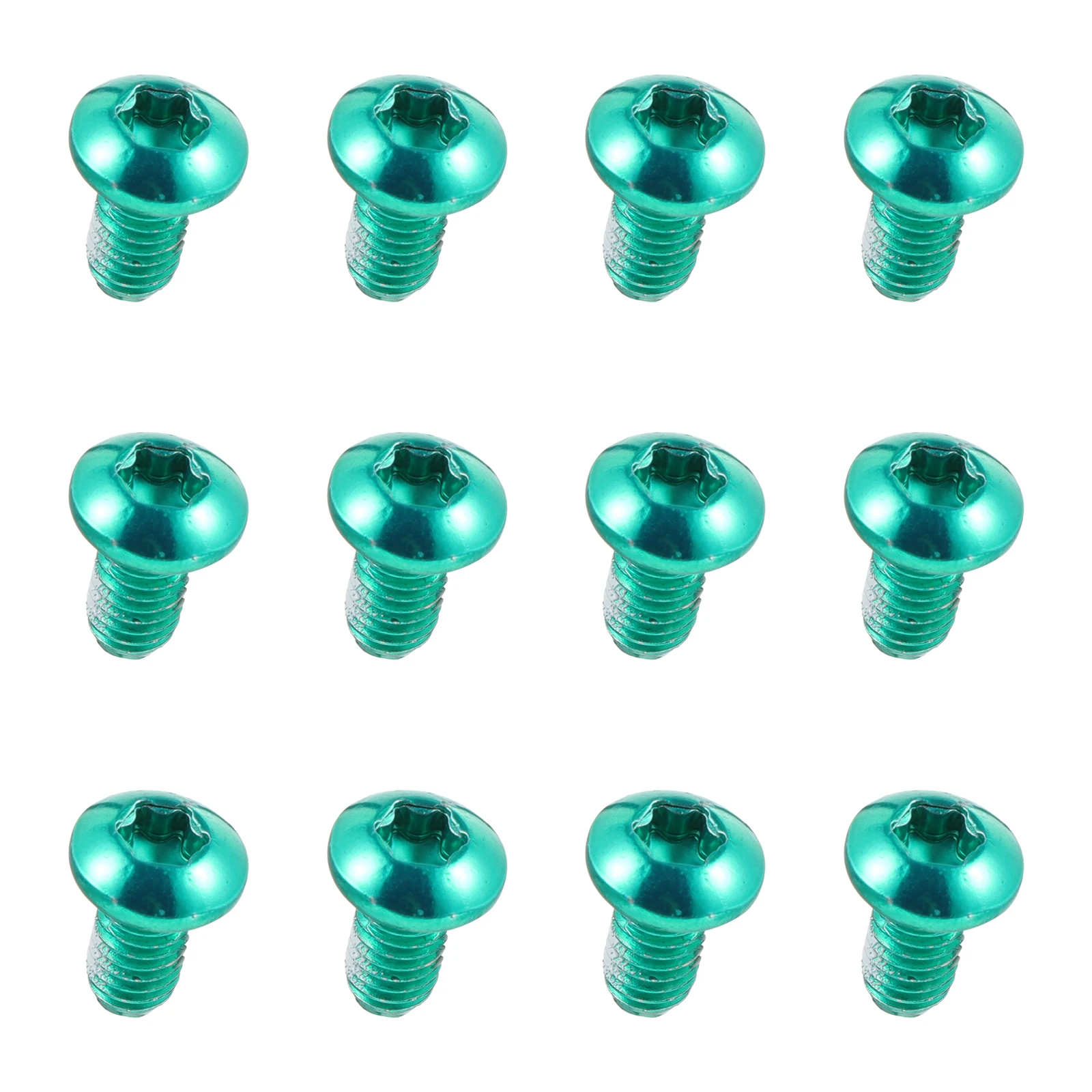 12 Bike Disc Rotor Bolts Fixing Screws Green Alloy Steel Brake Disc Screws Durable Practical Cycling Accessories
12 Bike Disc Rotor Bolts Fixing Screws Green Alloy Steel Brake Disc Screws Durable Practical Cycling Accessories