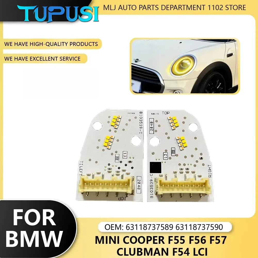 New Yellow DRL Chips 8737591 8737592 for BMW Mini F55 F56 F57 F54 LED Headlight Day Light 63118737591 63118737592
New Yellow DRL Chips 8737591 8737592 for BMW Mini F55 F56 F57 F54 LED Headlight Day Light 63118737591 63118737592