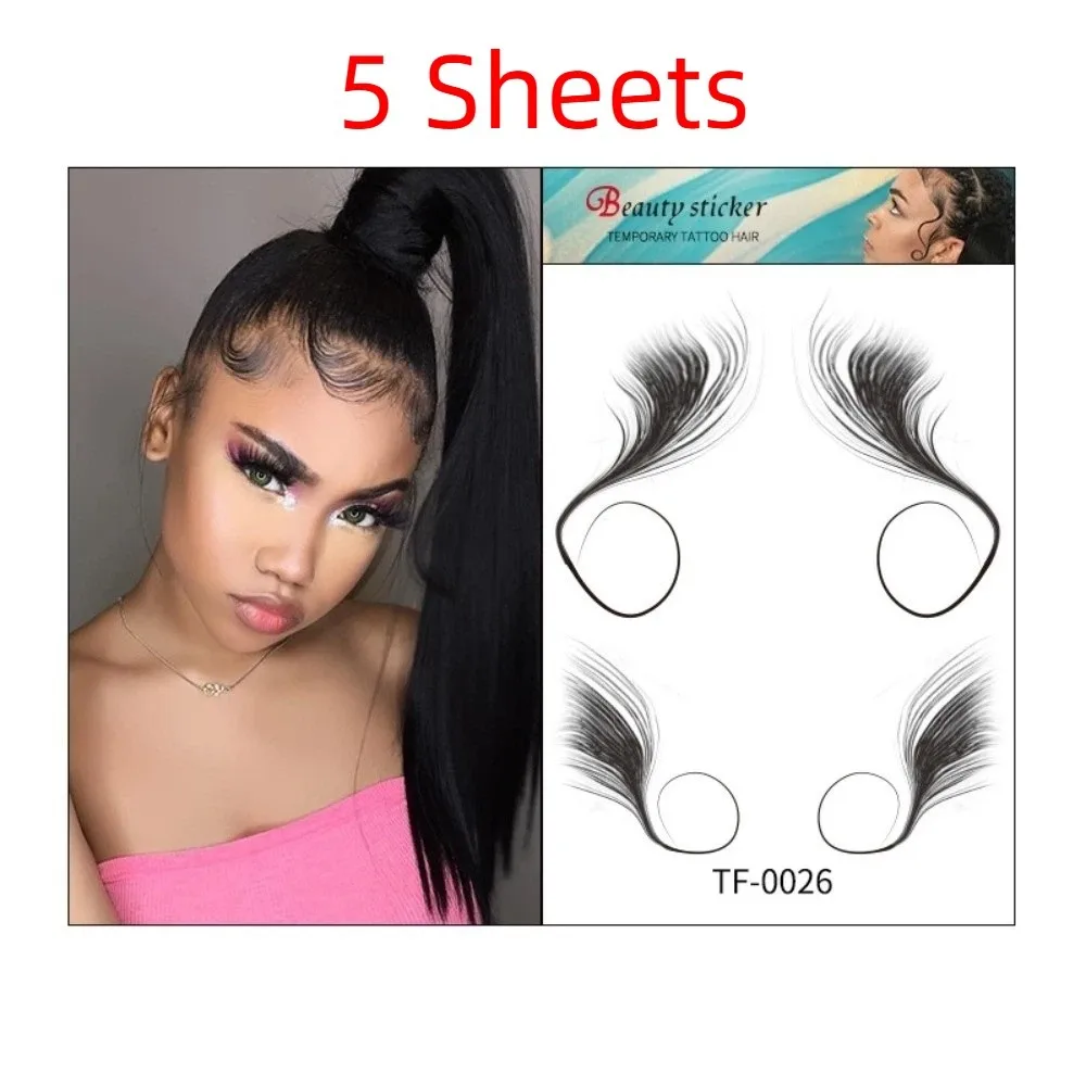 Realistic Waterproof Hair Edges Temporary Tattoos Long Lasting Disposable Hairline Stickers DIY Bangs Stickers Makeup
Realistic Waterproof Hair Edges Temporary Tattoos Long Lasting Disposable Hairline Stickers DIY Bangs Stickers Makeup