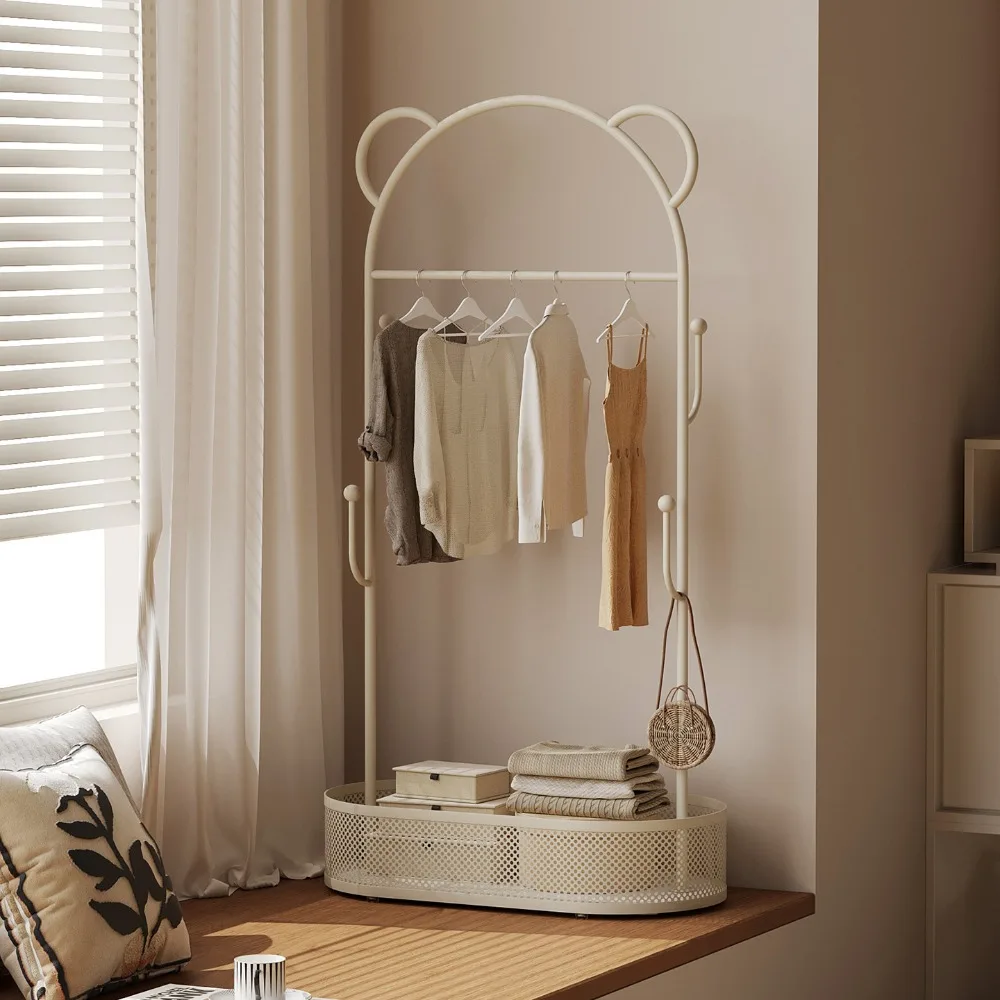 Small and cute mobile pulley hanger, household floor standing coat rack, small clothes storage rack, cartoon shaped coat rack
Small and cute mobile pulley hanger, household floor standing coat rack, small clothes storage rack, cartoon shaped coat rack