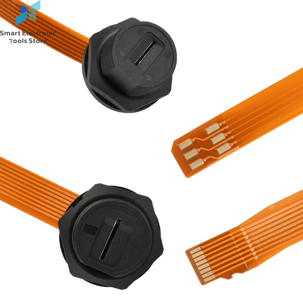 TF SIM Card Adaptor Cable IP67 Waterproof Expansion Connector Memory Card Socket Threaded Back Mounted Female Solder Socket
TF SIM Card Adaptor Cable IP67 Waterproof Expansion Connector Memory Card Socket Threaded Back Mounted Female Solder Socket