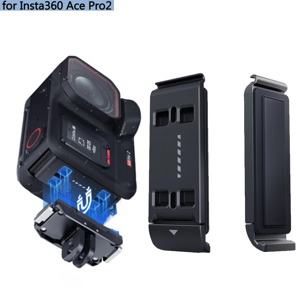 for Insta360 Ace Pro 2 Battery Cover Plate Vertical Shooting,Vertical Bracket Mount Adapter Replacement Battery Door Side Cover
for Insta360 Ace Pro 2 Battery Cover Plate Vertical Shooting,Vertical Bracket Mount Adapter Replacement Battery Door Side Cover