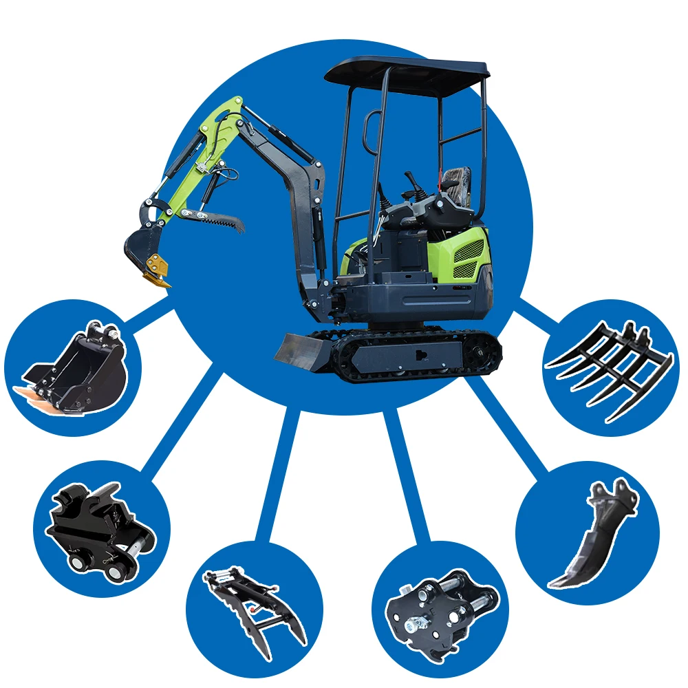 Customized Cheap Small Digger 1.8 Ton Machine Crawler Mini Excavator Quality Earthmoving Towable Backhoe Excavating
Customized Cheap Small Digger 1.8 Ton Machine Crawler Mini Excavator Quality Earthmoving Towable Backhoe Excavating