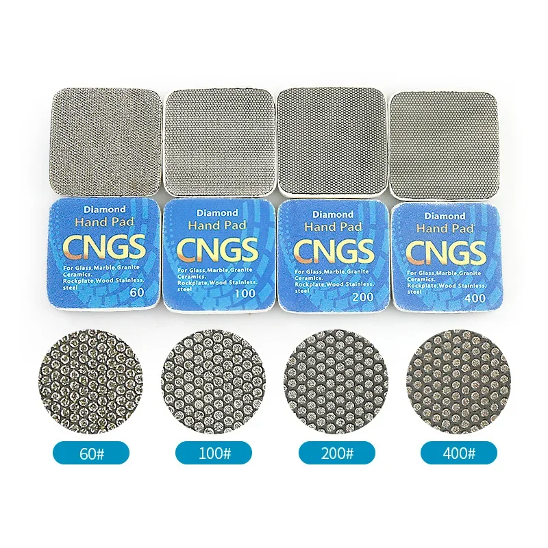 LOZLIN Diamond Hand Polishing Pad Soft Foam 60/100/200/400 Grit for Tile Glass Marble Stone Edge Trimming Grinding Tool Metal
LOZLIN Diamond Hand Polishing Pad Soft Foam 60/100/200/400 Grit for Tile Glass Marble Stone Edge Trimming Grinding Tool Metal