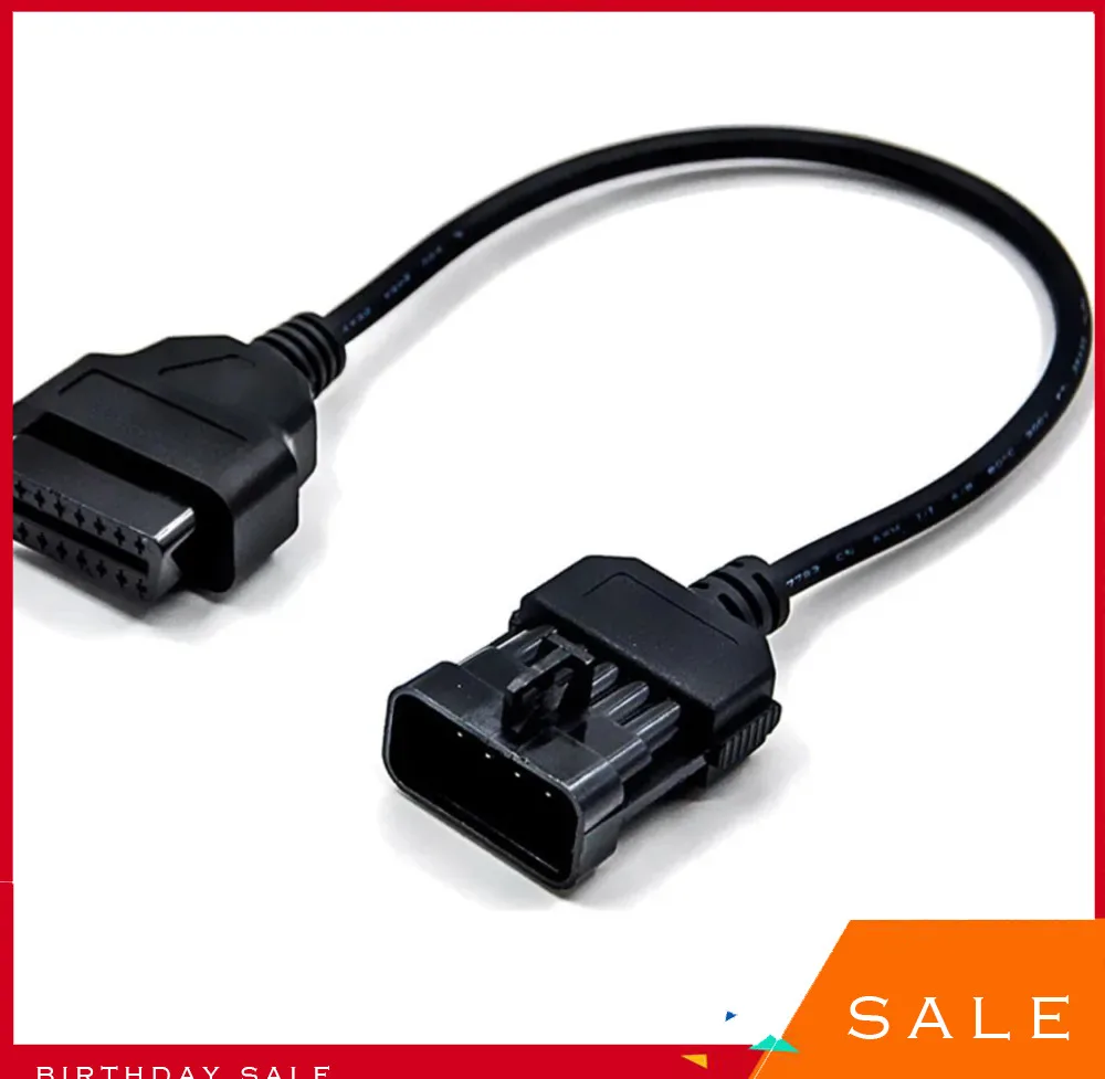 NEW OBD2 Auto Diagnostic Connector Adapter For OPEL 10 PIN Cable Male To Female Cable OBDII 10 PIN Car Cables Scanner Adapter
NEW OBD2 Auto Diagnostic Connector Adapter For OPEL 10 PIN Cable Male To Female Cable OBDII 10 PIN Car Cables Scanner Adapter