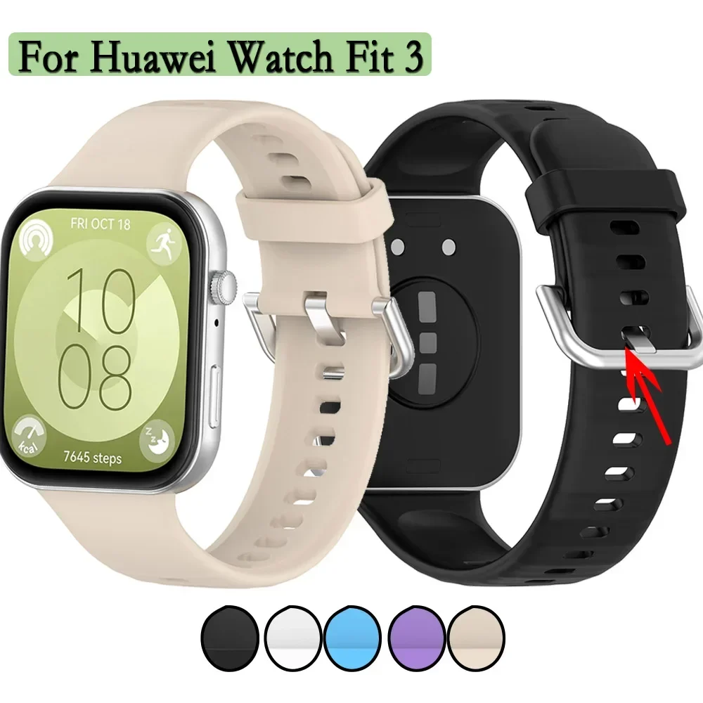 Silicone Sport Strap For Huawei Watch Fit 3 Band Replacement Soft Bracelet Watchband For Huawei Fit 3 Correa
Silicone Sport Strap For Huawei Watch Fit 3 Band Replacement Soft Bracelet Watchband For Huawei Fit 3 Correa