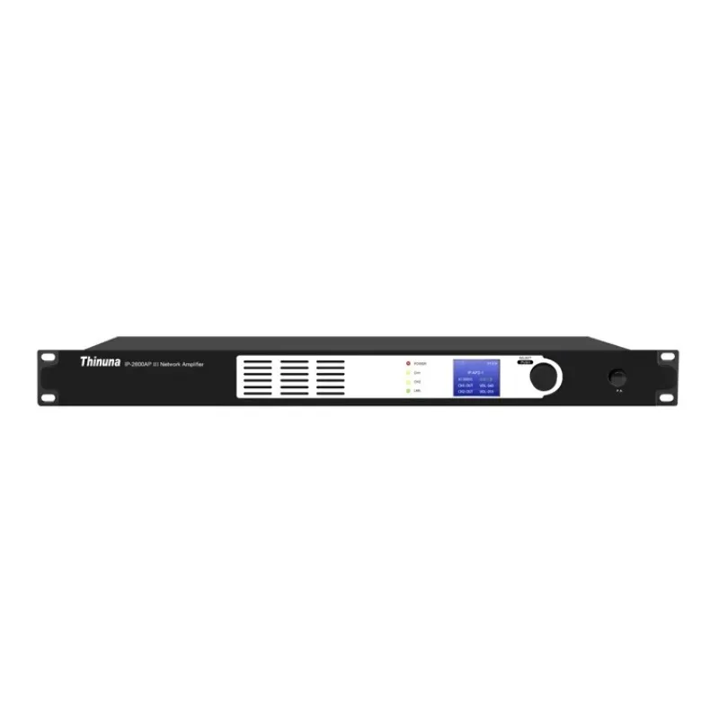 IP-2600AP III IP Sound Public Address System Dual Channel Power Amplifier SIP IP Network Audio Power Amplifier
IP-2600AP III IP Sound Public Address System Dual Channel Power Amplifier SIP IP Network Audio Power Amplifier