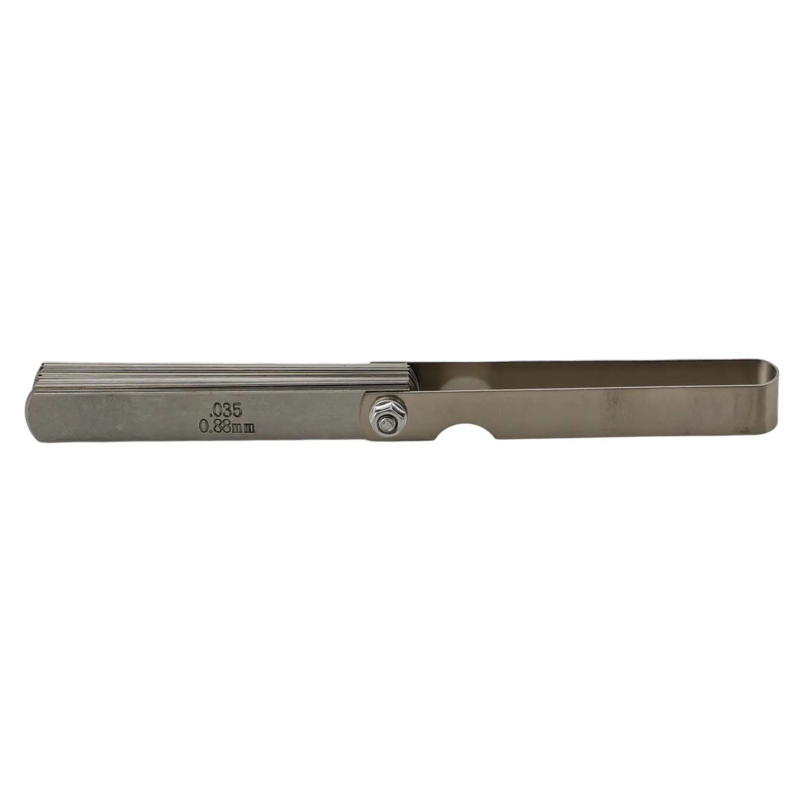 For Measuring Gaps Piece Length 95mm 32 Blades Feeler Gauge Bearing Clearances Blade Protector Hard To Reach Places
For Measuring Gaps Piece Length 95mm 32 Blades Feeler Gauge Bearing Clearances Blade Protector Hard To Reach Places