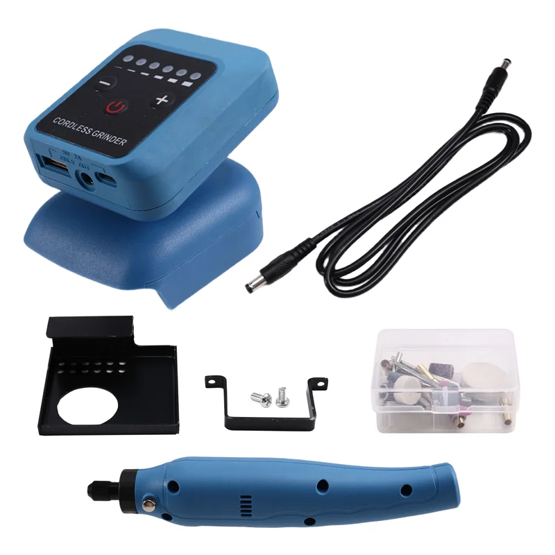 A02M-80W Electric Grinder Kit No-Load Speed Up To 18000Rpm Rechargeable DIY Electric Grinder For 18V-21V Battery
A02M-80W Electric Grinder Kit No-Load Speed Up To 18000Rpm Rechargeable DIY Electric Grinder For 18V-21V Battery