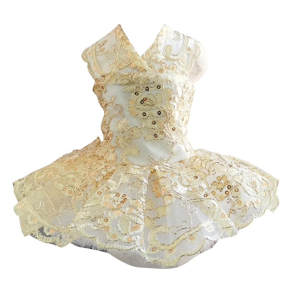 Elegant Pet Dog Wedding Dress Lace Skirt Gold Silver Puppy Costume Bridesmaid Outfit Fashion Clothes Lightweight Durable
Elegant Pet Dog Wedding Dress Lace Skirt Gold Silver Puppy Costume Bridesmaid Outfit Fashion Clothes Lightweight Durable