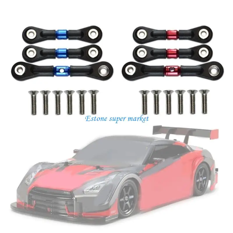 090B Remote Control Toy Steering Link Rod Servo Linkage Bar Modified Part Replaceable Device for TT02/02T 1:10 RC Drift Car
090B Remote Control Toy Steering Link Rod Servo Linkage Bar Modified Part Replaceable Device for TT02/02T 1:10 RC Drift Car