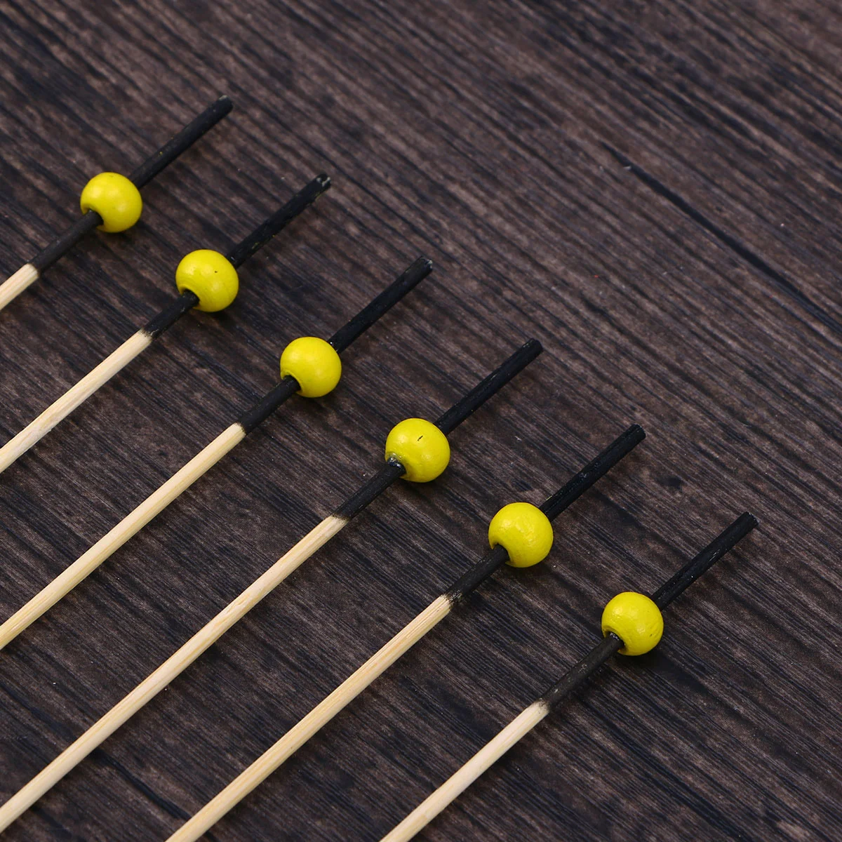 100 Pcs 12 cm Cocktail Picks Creative Handmade Round Beads Appetizer Picks Fruit Toothpicks Party Supplies (Black Stick Yellow B
100 Pcs 12 cm Cocktail Picks Creative Handmade Round Beads Appetizer Picks Fruit Toothpicks Party Supplies (Black Stick Yellow B