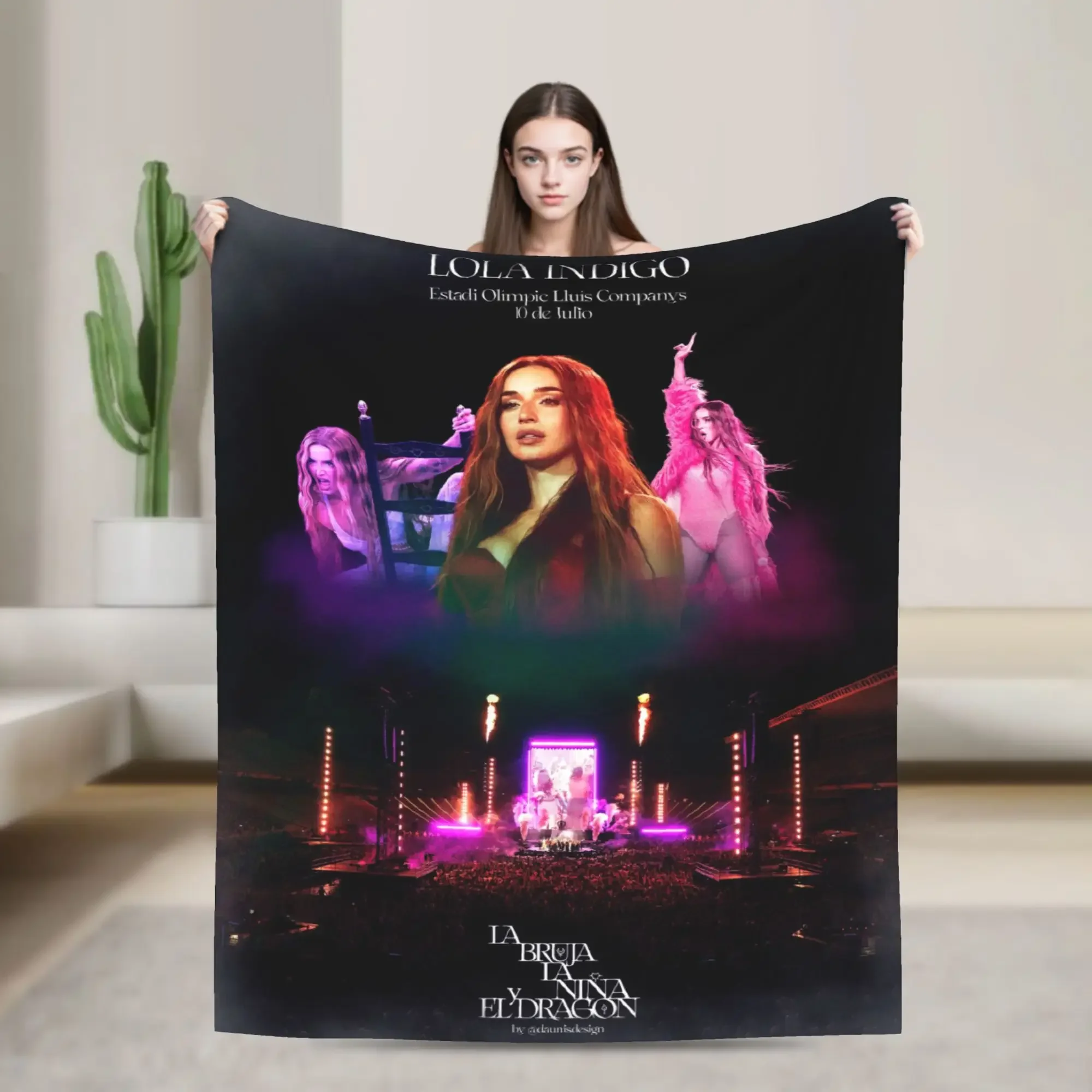 Lolas ndigos Spanish Singer Soft Flannel Throw Blanket for Adults Cozy Autumn Bedspread Cover for Living Room
Lolas ndigos Spanish Singer Soft Flannel Throw Blanket for Adults Cozy Autumn Bedspread Cover for Living Room