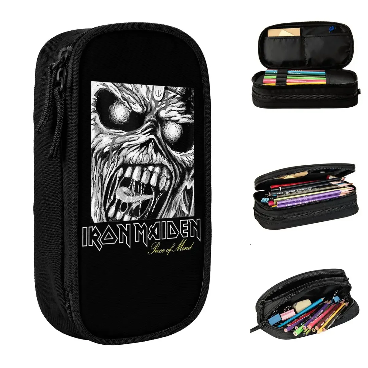 Creative Retro Ironmaiden Rock Band Pencil Case Pencilcases Pen Box Big Capacity Bag School Supplies Zipper Accessories
Creative Retro Ironmaiden Rock Band Pencil Case Pencilcases Pen Box Big Capacity Bag School Supplies Zipper Accessories